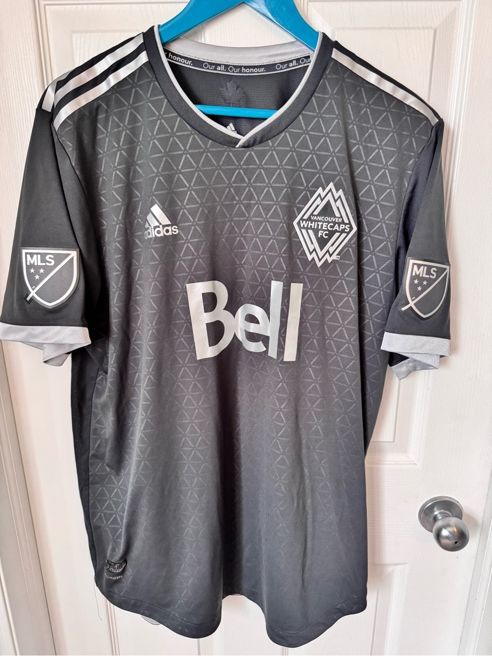 Mens Adidas Vancouver Whitecaps MLS Soccer Jersey 2018 Away Kit Size XL